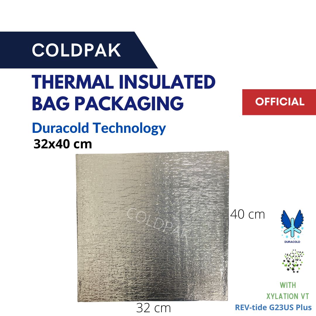 Coldpak Insulated Bag Reusable Thermal Packaging