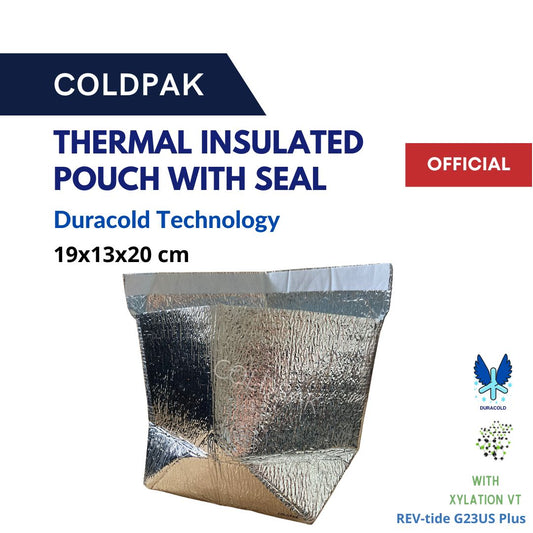 Coldpak Thermal Insulated Pouch Rforce Seal