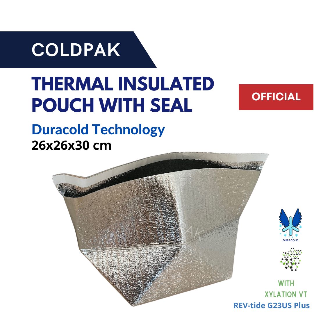 Coldpak Thermal Insulated Pouch Rforce Seal