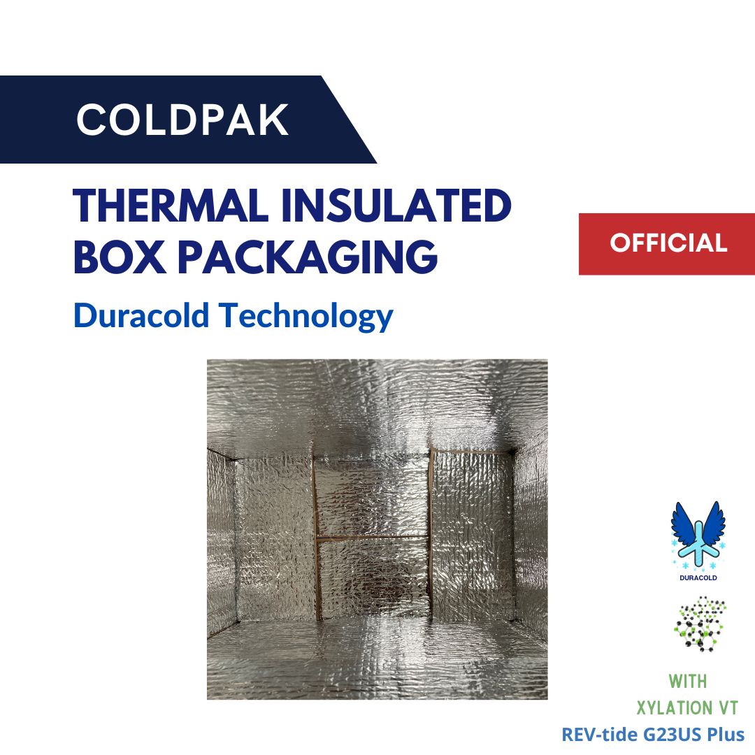 Coldpak Insulated Thermal Box Frozen Food Packaging