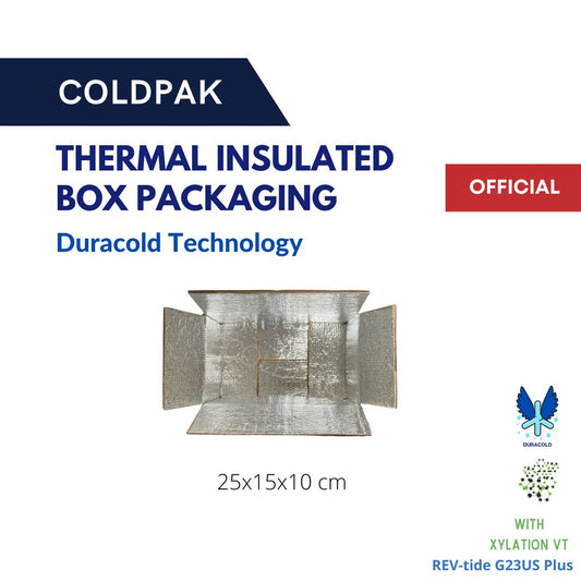 Coldpak Insulated Thermal Box Frozen Food Packaging