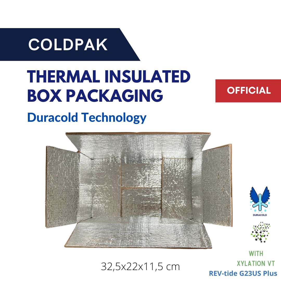 Coldpak Insulated Thermal Box Frozen Food Packaging