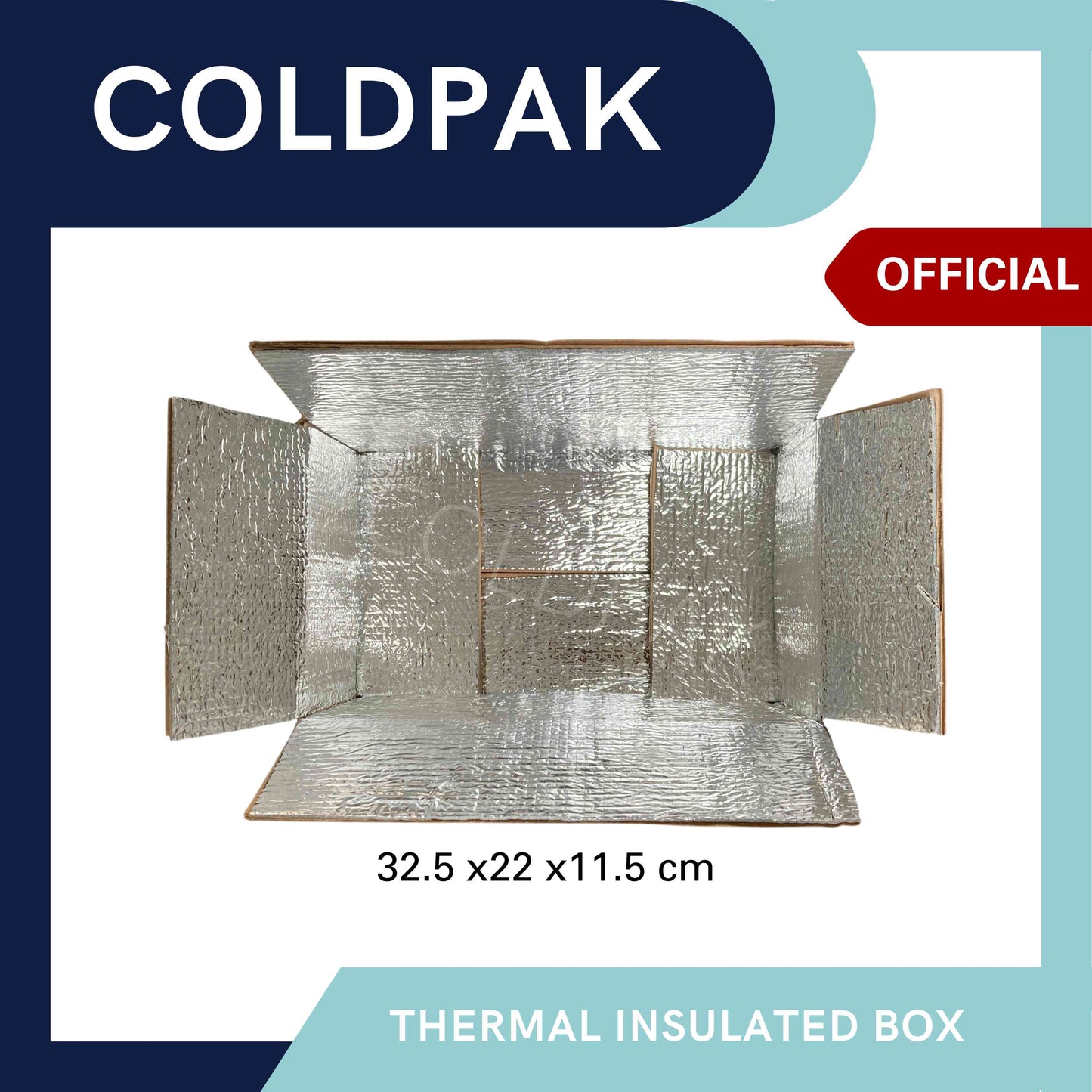 Coldpak Thermal Insulated Packaging Box Frozen Food