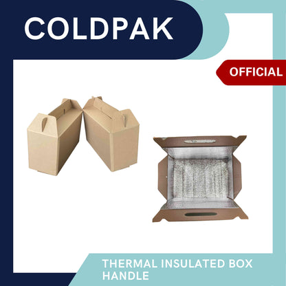 Coldpak Thermal Insulated Packaging Kemasan Box Handle