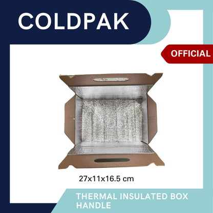 Coldpak Thermal Insulated Packaging Kemasan Box Handle