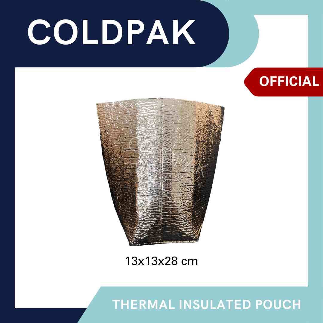 Coldpak Thermal Insulated Pouch Reusable Packaging