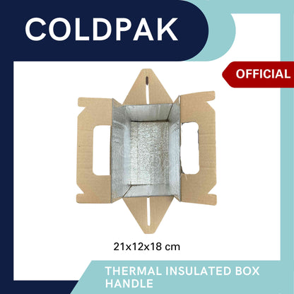 Coldpak Thermal Insulated Packaging Kemasan Box Handle