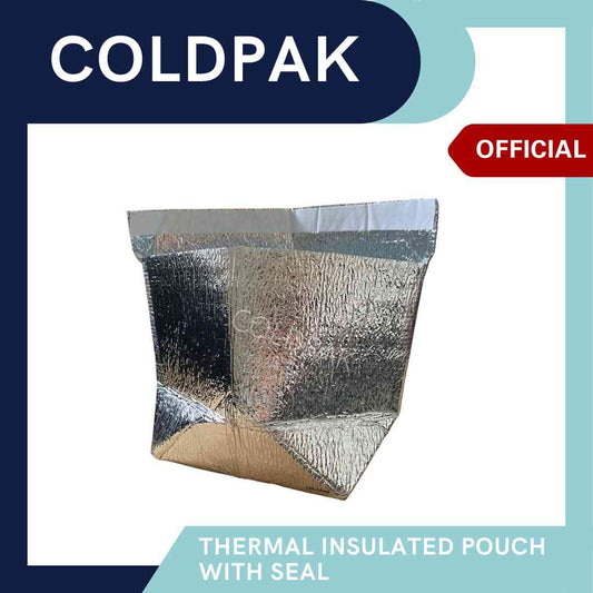 Coldpak Thermal Insulated Packaging Pouch Dengan Seal