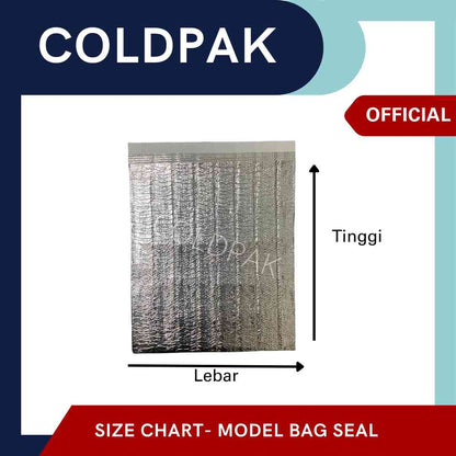 Coldpak Thermal Insulated Packaging Bag Rforce Seal Frozen Food Packaging