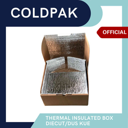 Coldpak Thermal Insulated Packaging Kemasan Dus Kue Tahan Dingin