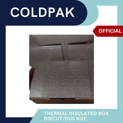 Coldpak Thermal Insulated Packaging Kemasan Dus Kue Tahan Dingin