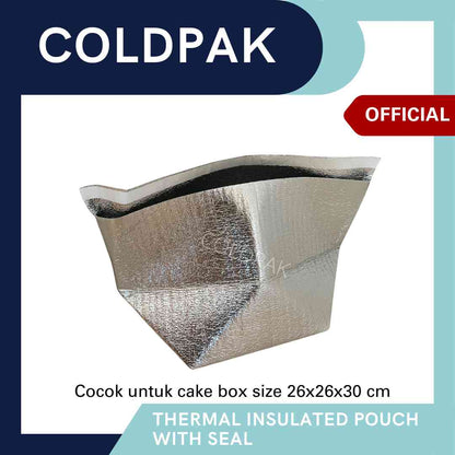 Coldpak Thermal Insulated Packaging Pouch Dengan Seal