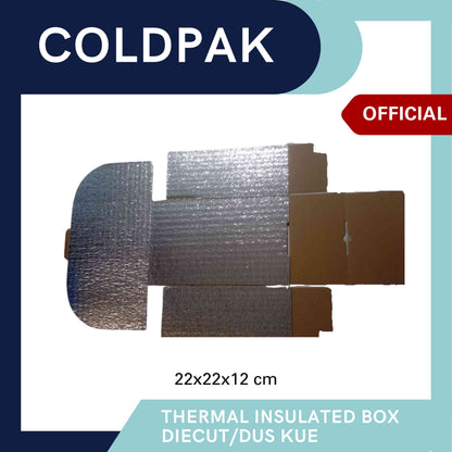 Coldpak Thermal Insulated Packaging Kemasan Dus Kue Tahan Dingin