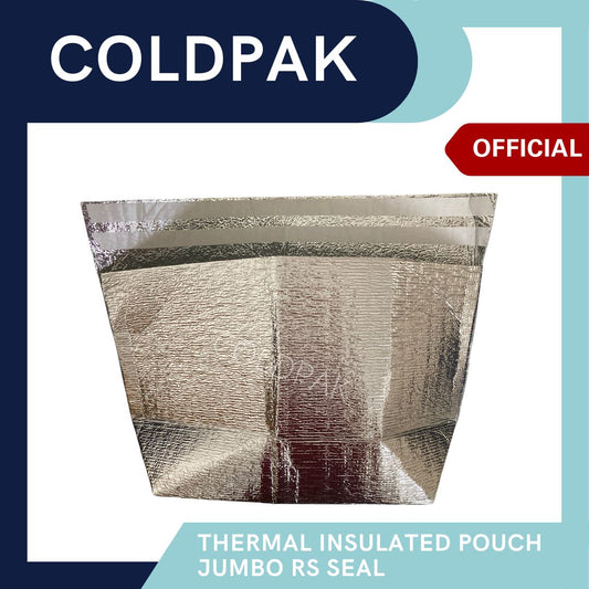 Coldpak Thermal Insulated Pouch Jumbo RS Seal Packaging