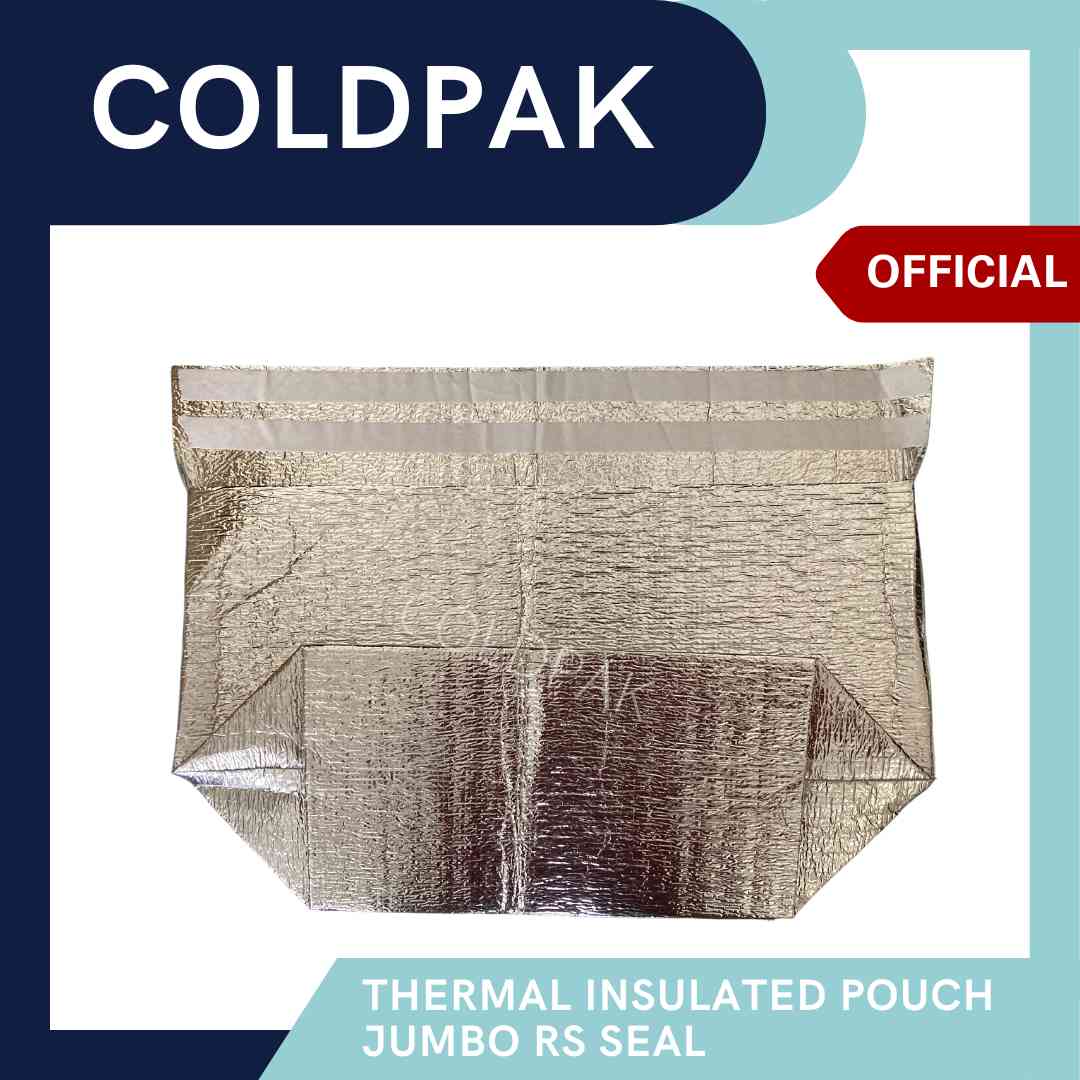 Coldpak Thermal Insulated Packaging Pouch Jumbo RS Seal