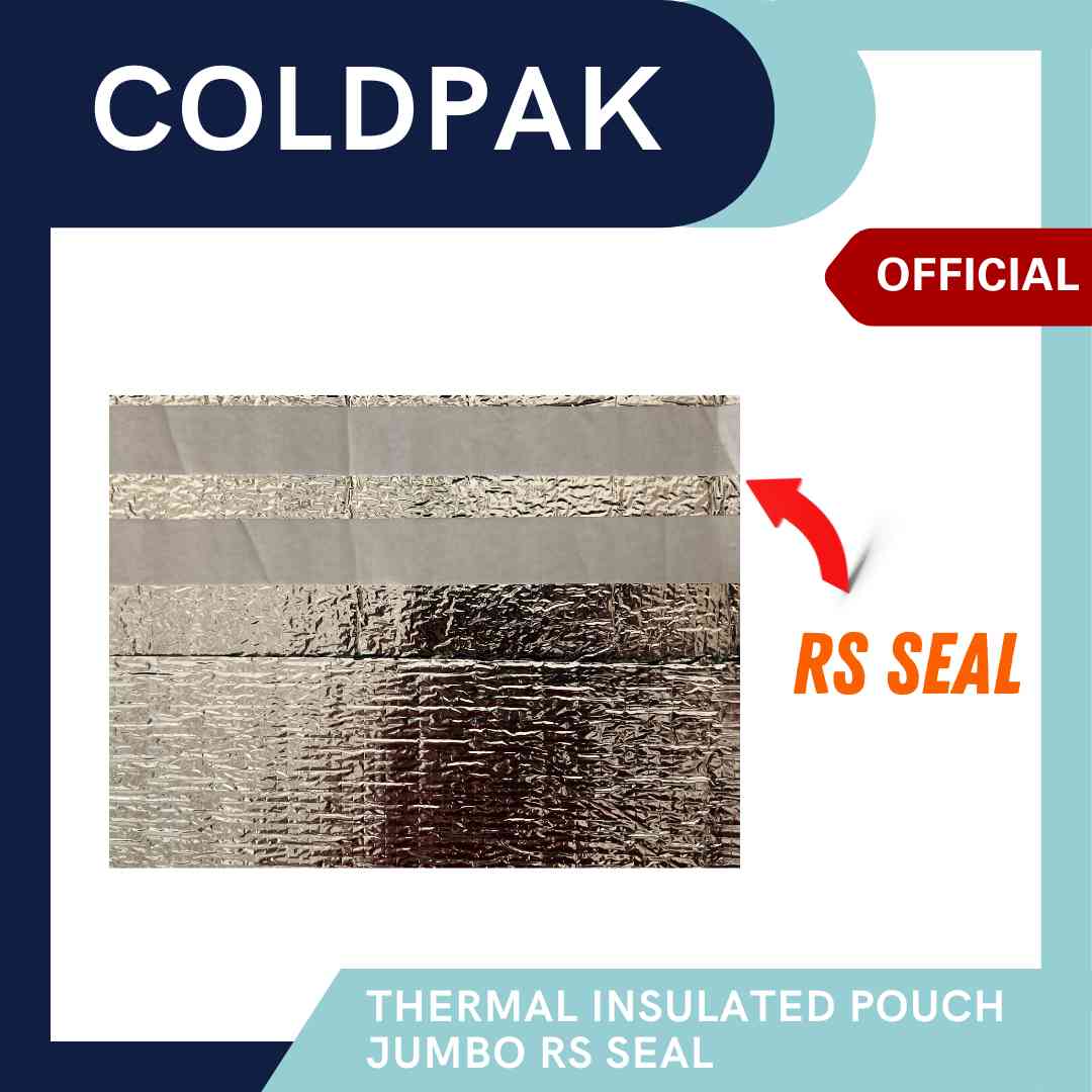 Coldpak Thermal Insulated Packaging Pouch Jumbo RS Seal