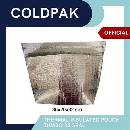 Coldpak Thermal Insulated Packaging Pouch Jumbo RS Seal