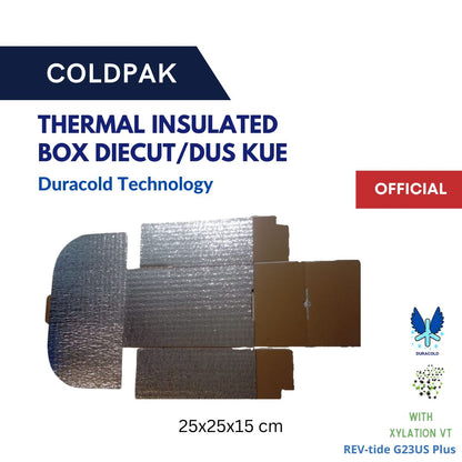 Coldpak Thermal Insulated Dus Kue Packaging Tahan Dingin