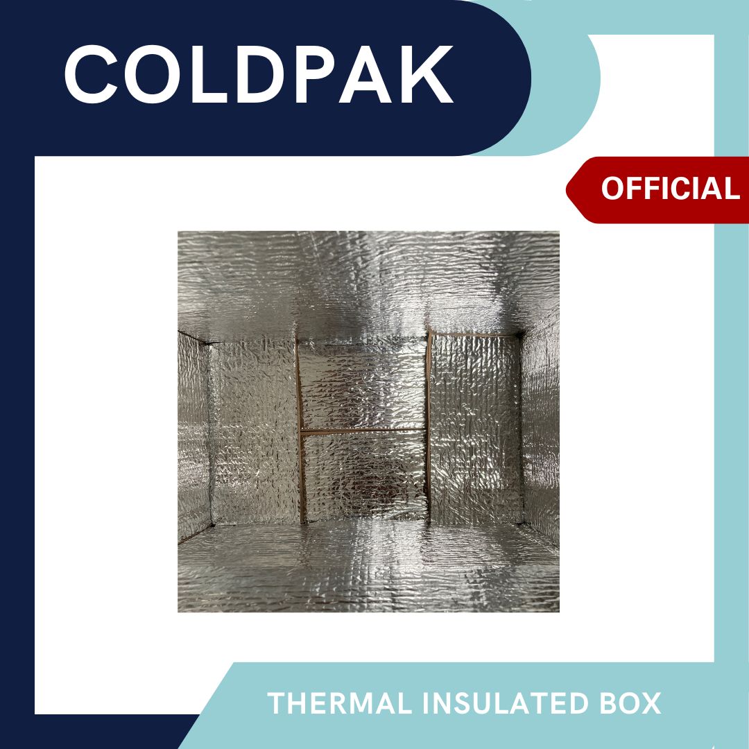 Coldpak Insulated Thermal Box Frozen Food Packaging