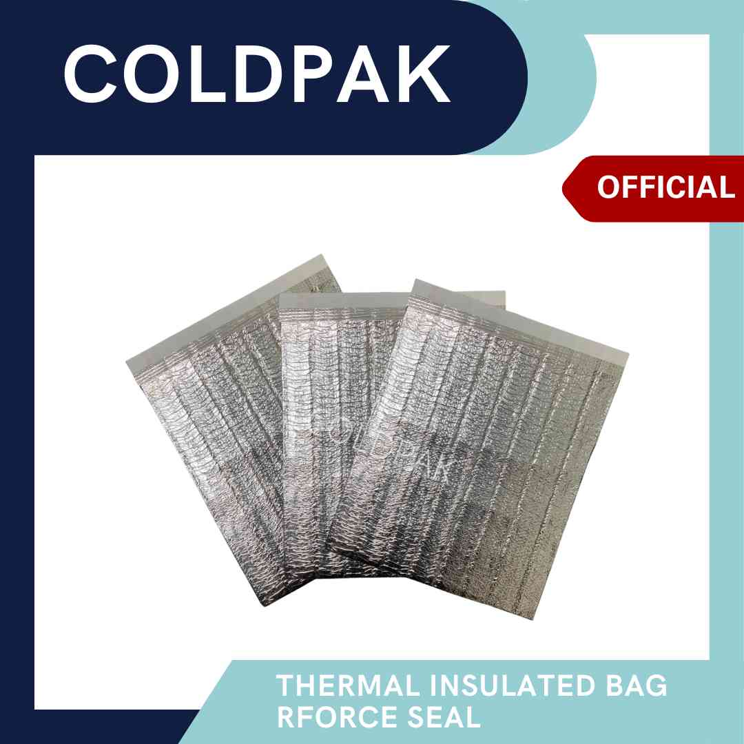 Coldpak Thermal Insulated Packaging Bag Rforce Seal Frozen Food Packaging