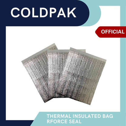 Coldpak Thermal Insulated Packaging Bag Rforce Seal Frozen Food Packaging