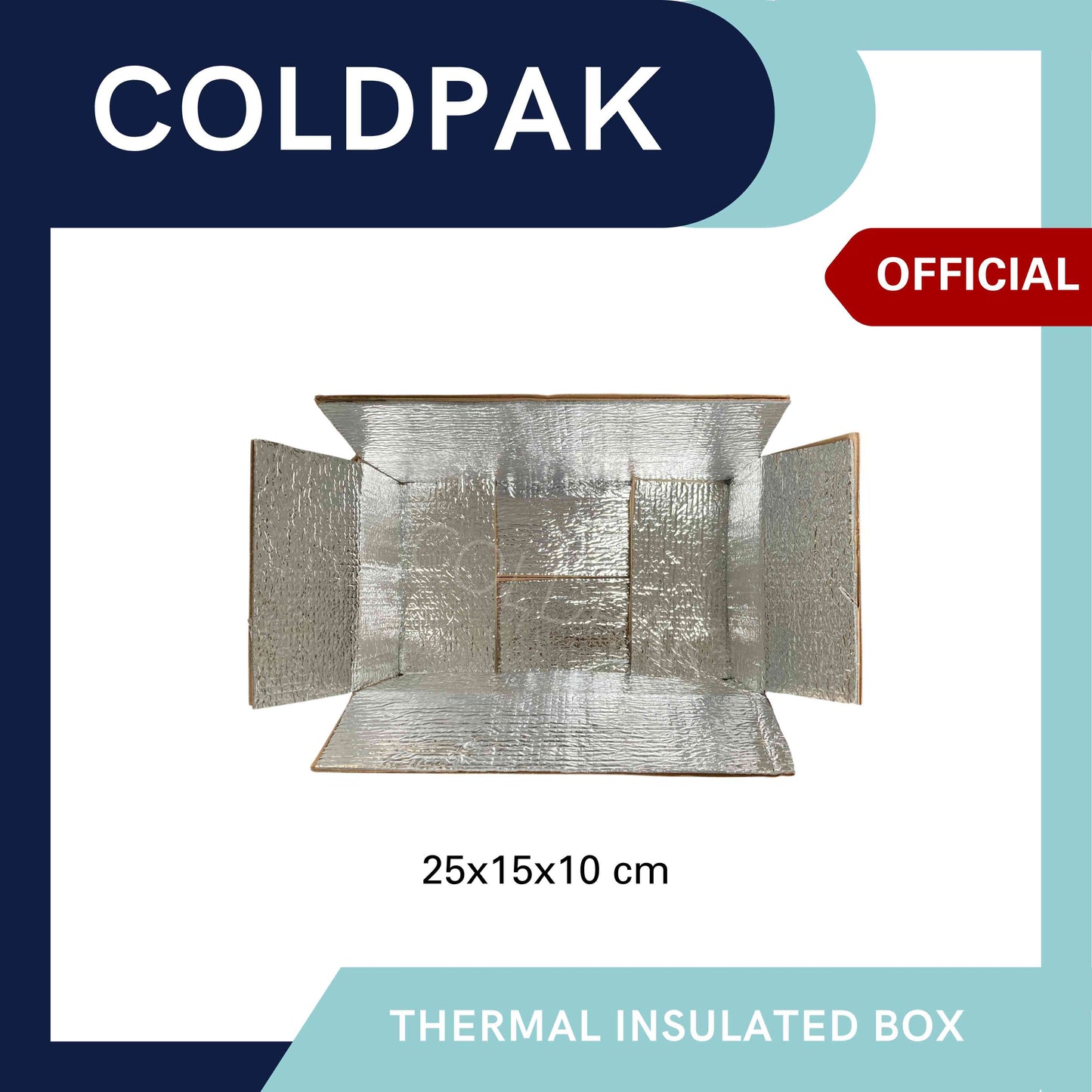 Coldpak Thermal Insulated Packaging Box Frozen Food