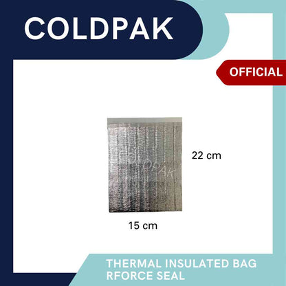 Coldpak Thermal Insulated Packaging Bag Rforce Seal Frozen Food Packaging
