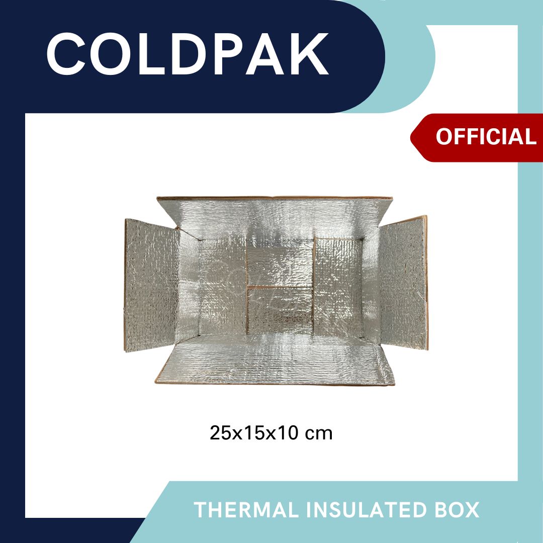 Coldpak Insulated Thermal Box Frozen Food Packaging