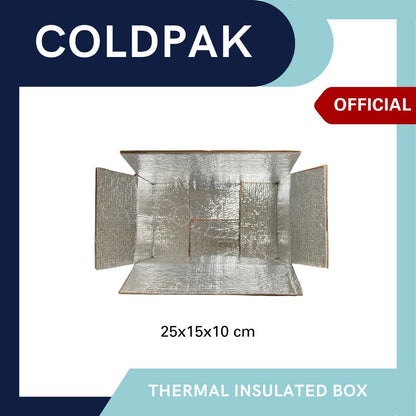 Coldpak Insulated Thermal Box Frozen Food Packaging