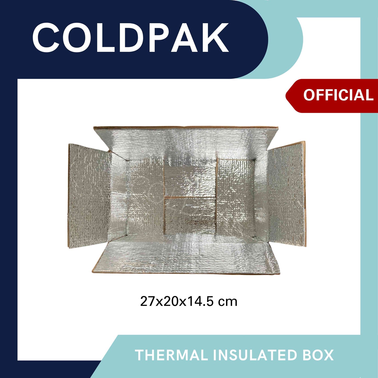 Coldpak Thermal Insulated Packaging Box Frozen Food