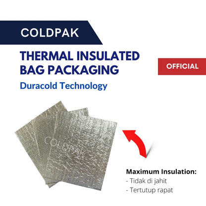 Coldpak Insulated Bag Reusable Thermal Packaging