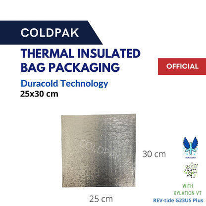 Coldpak Insulated Bag Reusable Thermal Packaging