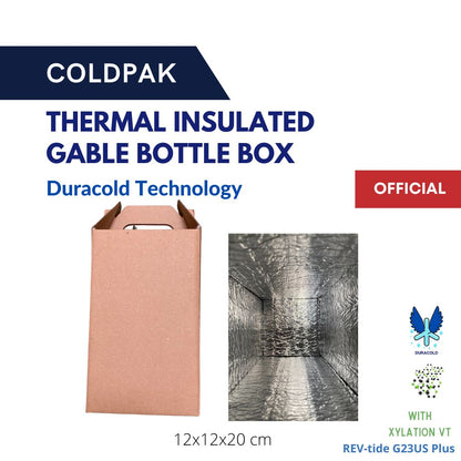 Coldpak Thermal Insulated Box Handle Gable Box Packaging