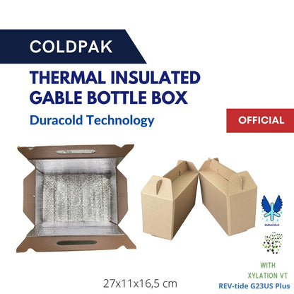 Coldpak Thermal Insulated Box Handle Gable Box Packaging