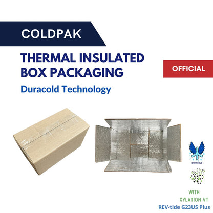Coldpak Insulated Thermal Box Frozen Food Packaging
