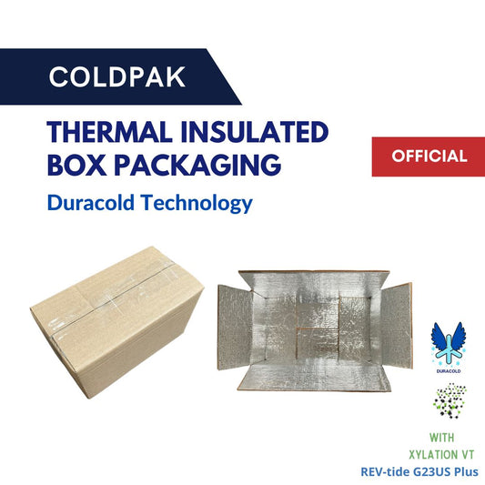 Coldpak Insulated Thermal Box Frozen Food Packaging